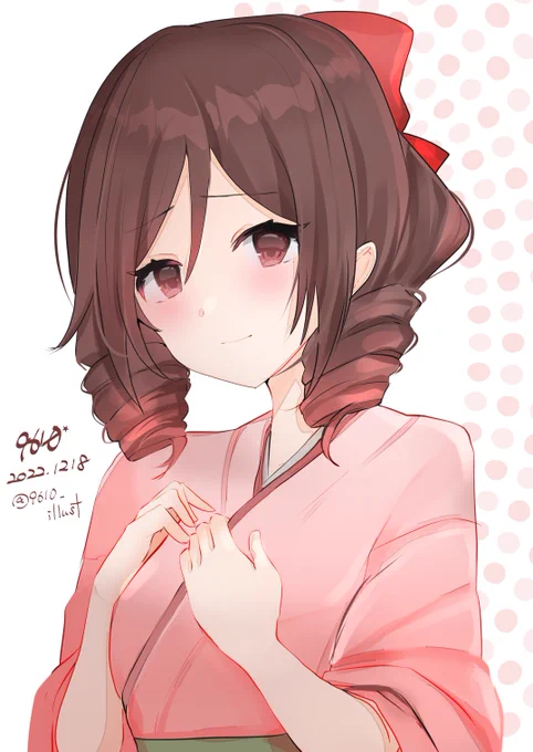 #艦これ版深夜の真剣お絵描き60分一本勝負#艦これ版真剣お絵描き60分一本勝負_20221218少しお時間早いですが、春風さん! 