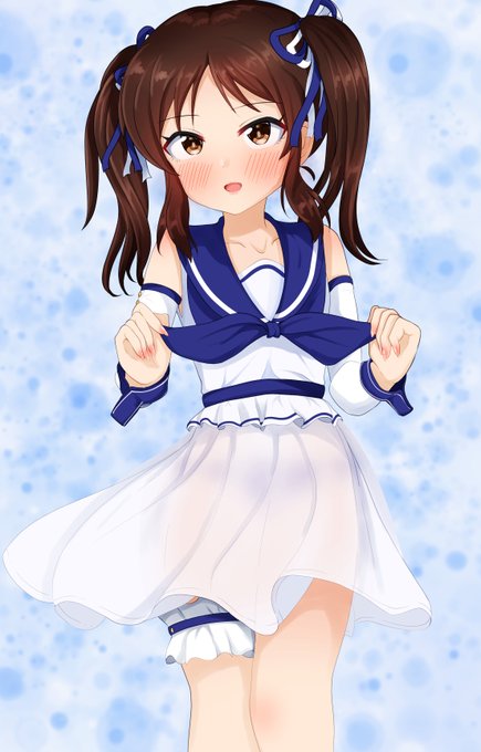 最近くそさむいけど描きたくなったので水着のありすちゃん描きました 