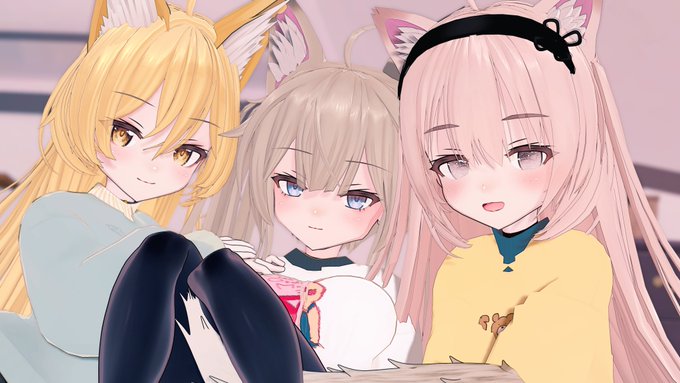 ファンヒーターであったまってたら他のちびけもも来た
結局ご主人も転がって仲良く温まりましたとさ 