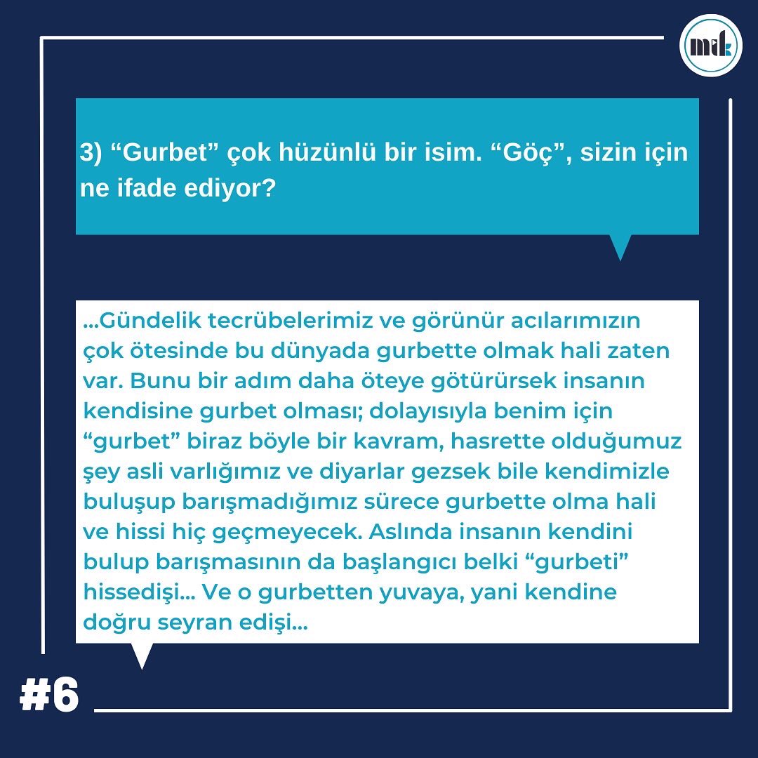 miktau's tweet photo. 12.12.22 tarihinde TAGU ile birlikte gerçekleştirdiğimiz “Göç Haftası” özel etkinliğimizde konuk olarak aramızda yer alan “Gurbet” belgeselinin yapımcısı ve yönetmeni İsmet Yazıcı ile röportajımız şimdi kaçıranlar için MİK Portal’da yayında! https://t.co/k5EDAd6ZdN