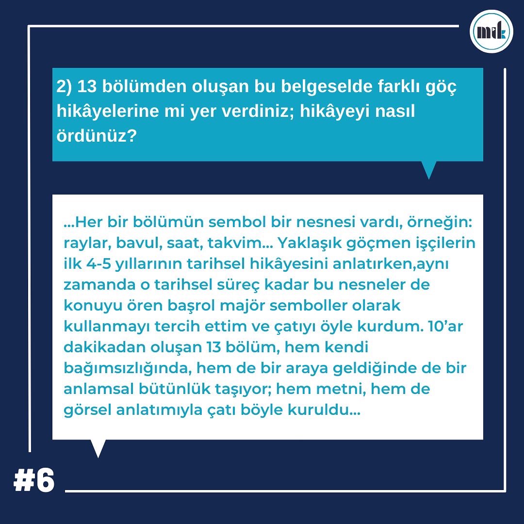 miktau's tweet photo. 12.12.22 tarihinde TAGU ile birlikte gerçekleştirdiğimiz “Göç Haftası” özel etkinliğimizde konuk olarak aramızda yer alan “Gurbet” belgeselinin yapımcısı ve yönetmeni İsmet Yazıcı ile röportajımız şimdi kaçıranlar için MİK Portal’da yayında! https://t.co/k5EDAd6ZdN