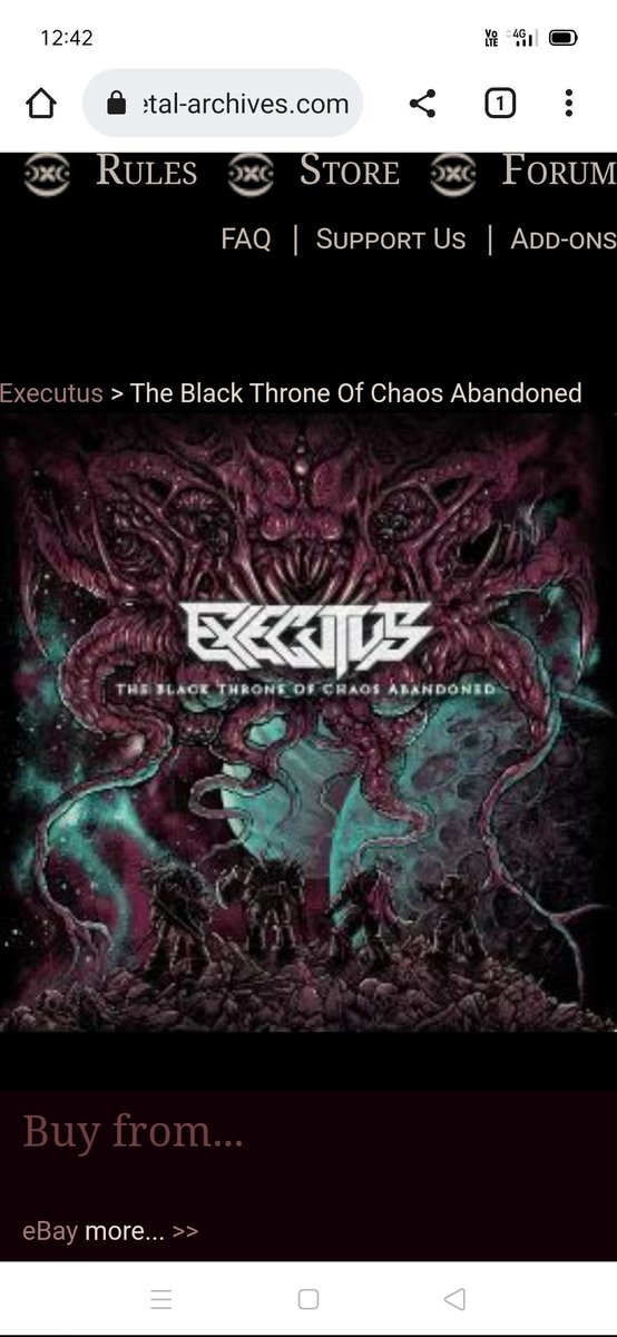 DavidKlement2's tweet photo. SUPPORT YOUR LOCAL BANDS!
Band: Executive
Origin: Adelaide, South Australia, Australia 🇦🇺
Single: The Black Throne Of Chaos Abandoned
Released: 2021
#Executus https://t.co/Qp5XzVit8X