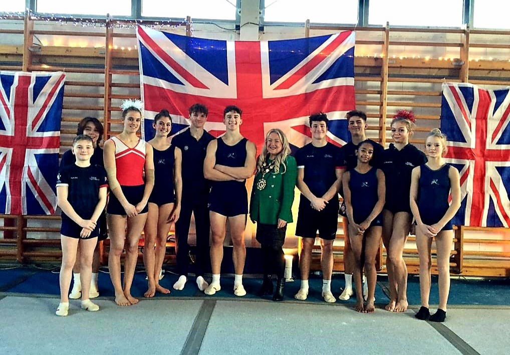 LBRUTMayor's tweet photo. The Richmond Gymnastics Association Christmas Display 2022 was a joy to watch. Great to chat to some of the Display Group members. I was impressed by the inclusively of the club truly living up to their motto of 'to every child the opportunity'. Well done coaches and all involved https://t.co/eBvc9AFTBr