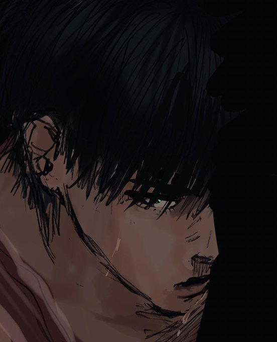 「closed mouth dark」 illustration images(Latest)