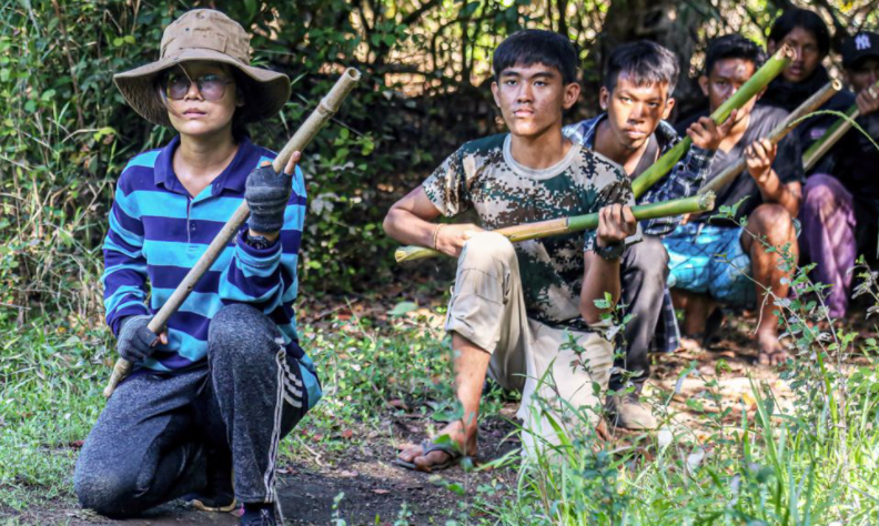 UNaing_phone's tweet photo. and retaliate the hangmen of the Myanmar's Military Government who have attacked us. We are very confident! https://t.co/8afMfULo5F