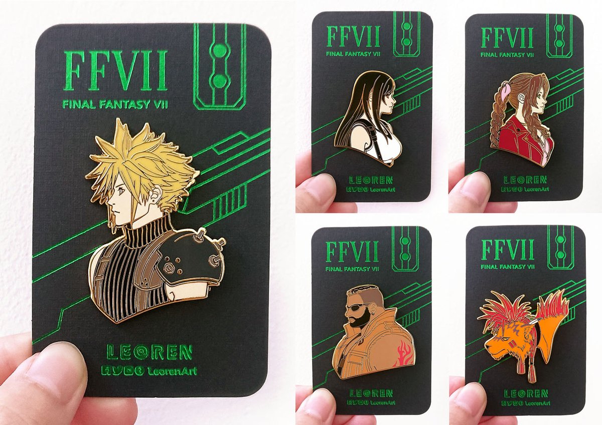 LeorenArt's tweet photo. Happy 35th Anniversary Final Fantasy! 🎉

I'm giving away FULL SET of my FF pins of your choice!
( FFVII / FFXIV / FFXV )

🌟 RT + FOLLOW
🌟 Comment ur fave FF series 🥰
🏆 2 Winners ( 1 my pick + 1 random )
⌛️until 31 Dec 2022
⬇️complete pics below! ⬇️

#FF35TH #FF35thおめでとう https://t.co/4pqqswX97L