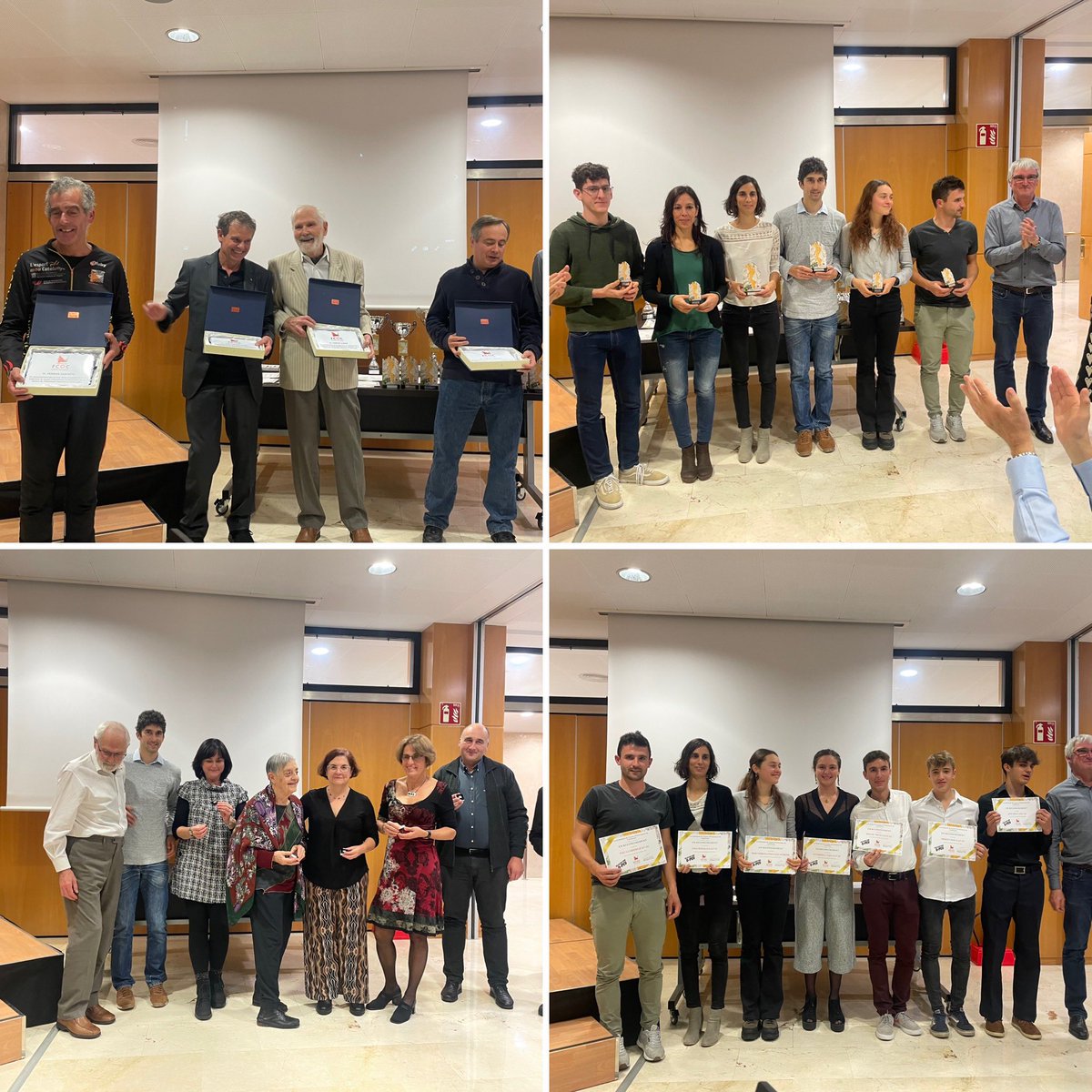 orientacio_cat's tweet photo. 🟧La gala FCOC celebrada ahir a Girona tanca la temporada 2022 amb el lliurament de premis de les diferents competicions i modalitats, clubs i individuals, reconeixements internacionals, expresidents i federats +25 anys https://t.co/p0xovWx2Zq