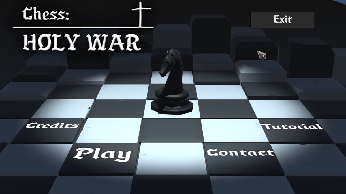 virtual_souls's tweet photo. "Chess Holy War" es una reinvención del clásico ajedrez con pinceladas del género RPG que trata de romper con las cadenas de lo establecido.
El modo de juego es hotseat, asi que juntate con tus amigos y amigas y divertiros!
Desarrollado por @TeamChubbyCat 
https://t.co/Js3Nha9MDZ https://t.co/aHGiIU69a0