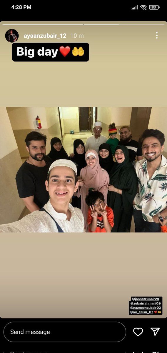 ShabnumSultana3's tweet photo. Mummy mere #FaiNat 😭😭ok  I'm crying 😭 #4YearsOfFaiNat #FaisalShaikh #JannatZubairRahmani https://t.co/So5RjF1tYO
