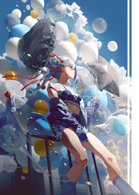 CLEAR PARTS-Balloon 