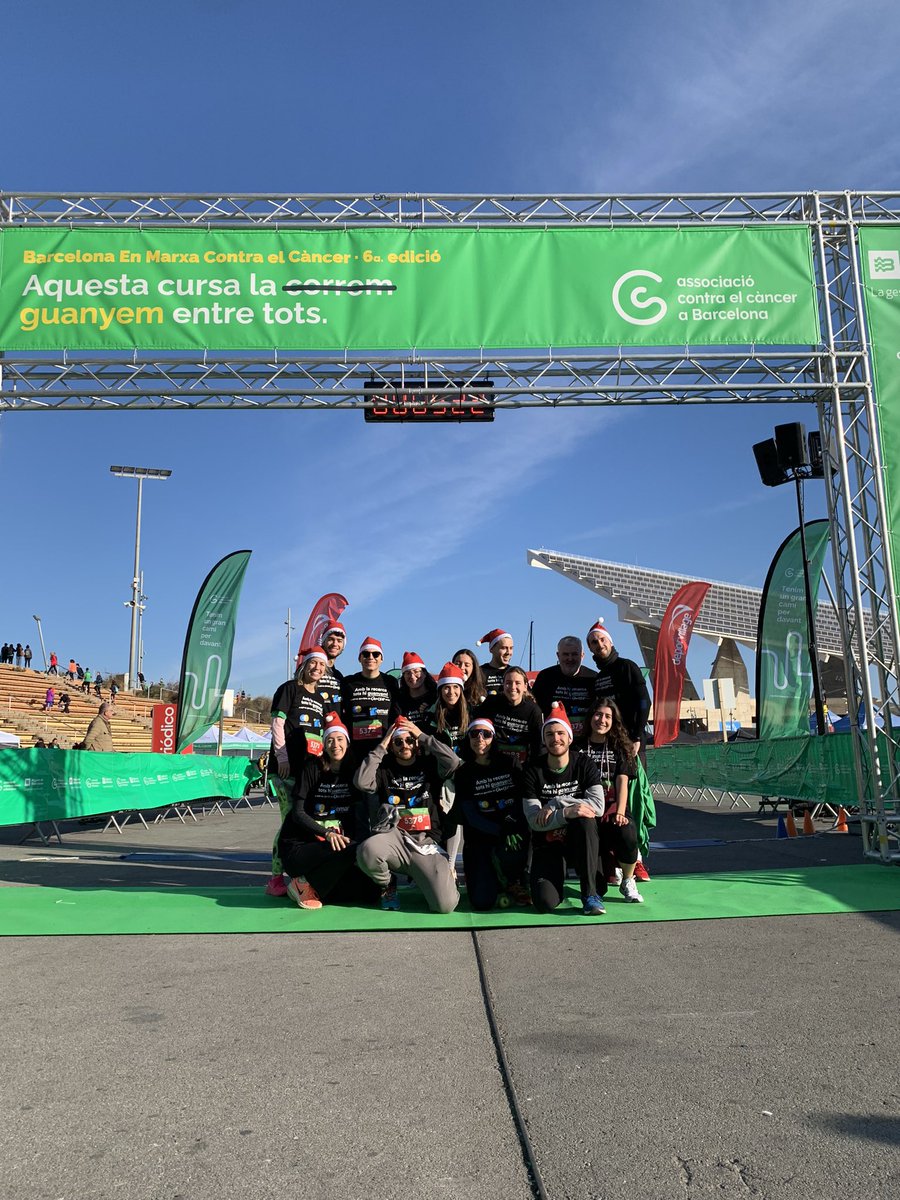 CFornagueraP's tweet photo. 🏃🏼‍♀️🏃🏻‍♂️🏃🏾Amb la recerca, 🔬🧫 hi guanyem tots! @IQSbarcelona @uramonllull @ContraCancerEs @ContraCancerBCN #teambuilding https://t.co/3l6f1tn7S8