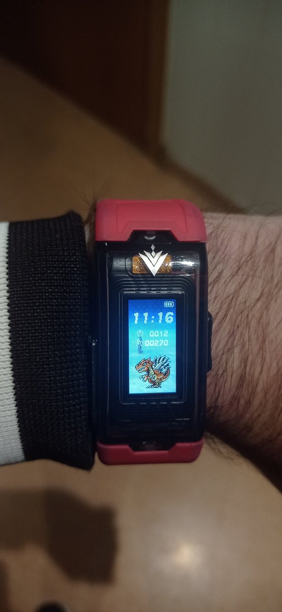 MunDigitalToday's tweet photo. Tras más tiempo del esperado (ya que hemos aprovechado para entrenar a Siriusmon), finalmente Bombermon ha acabado digievolucionando en Spinomon, el #Digimon dinosaurio más feroz. Original del #DigimonAccel, tiene cartas de #DigimonCardGame espectaculares
https://t.co/Sc0TgRnE6W https://t.co/KhNmg2ESg4