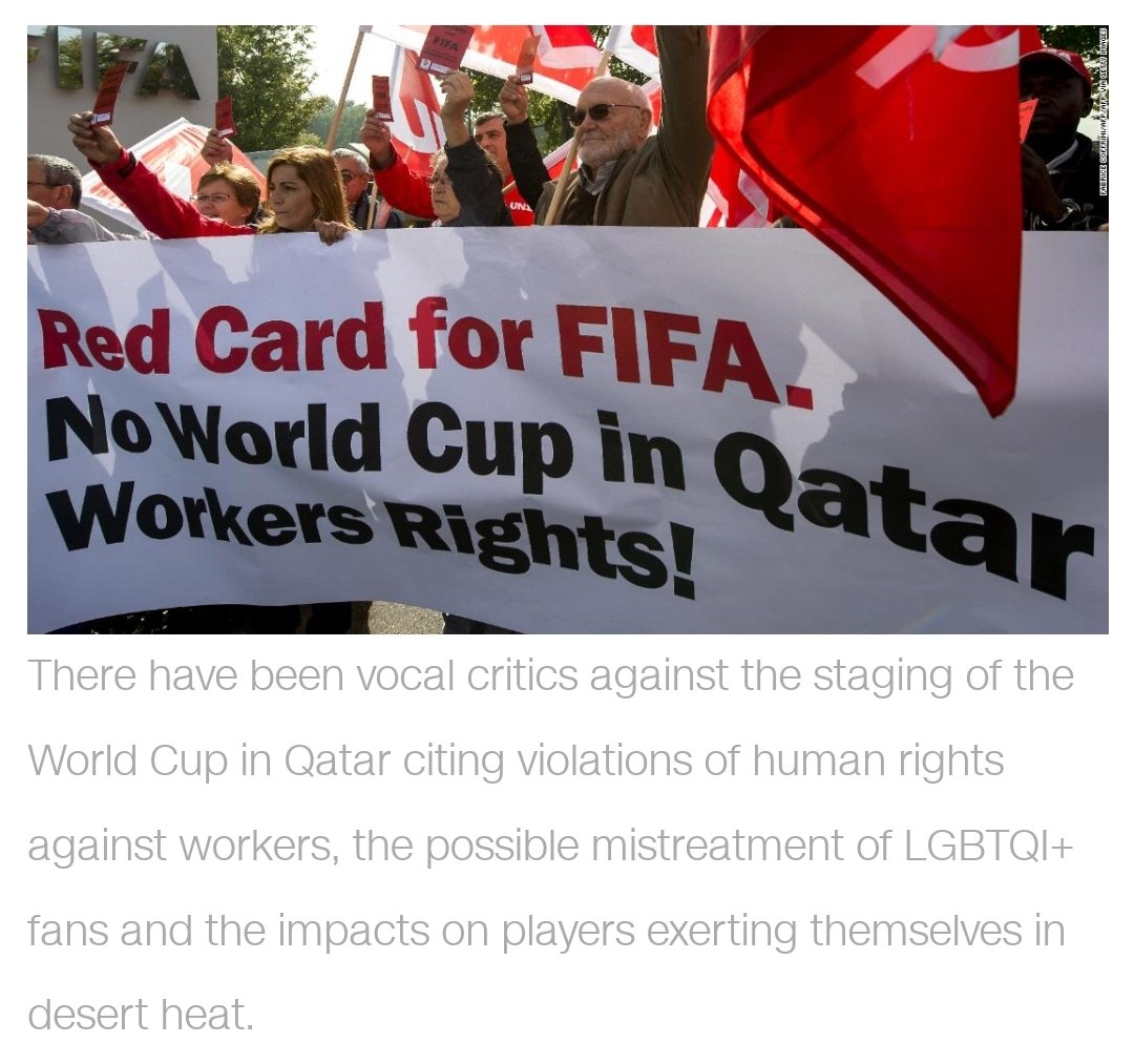 BonnJuego's tweet photo. #WorldCup2022 is closing. Personally, I enjoyed the games--also for entertainment during long winter nights. Professionally, I've academic interest in the political economy of #sports. But politically, I stand #WithMigrantWorkers raising #RedCardforFIFA on the death of thousands. https://t.co/2Jcsfq9VPb
