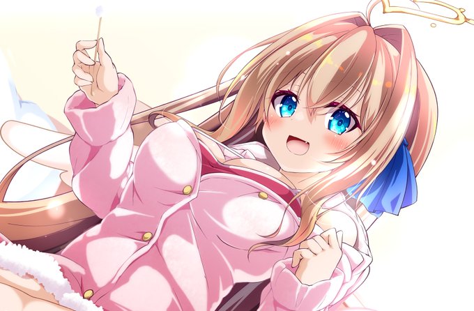 天嶺みひろさん(@amanemihiro)一枚描かせていただきました…!デビュー6カ月おめでとうございますー!!🎉🎉🎉 https://t.co/mTuL9eiHjc 