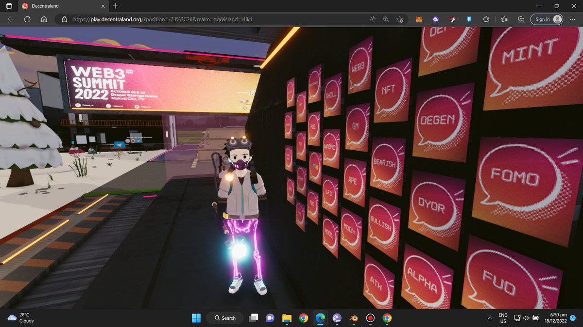 zBrightlight's tweet photo. Crypto Slang 101 
Join us later in @decentraland  https://t.co/Geaq623FId

#web3community #NFTs #NFTCommunity #decentraland @web3phsummit @FilipinasNFT #Philippines https://t.co/5MrLFBijls