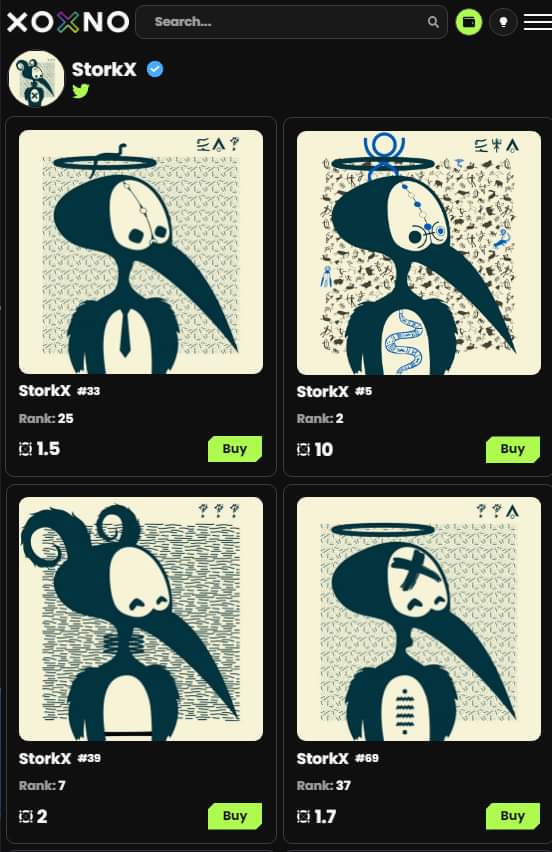 StorkMultiversX's tweet photo. ☑️ Blue Check - verified collection. Because we are greate. Thank you @xoxnoNFTs
#NFTMint #storksnft #storkX #storkXNFT #MultiversX #ElrondCommunity #nftart https://t.co/klIyKxCsPo