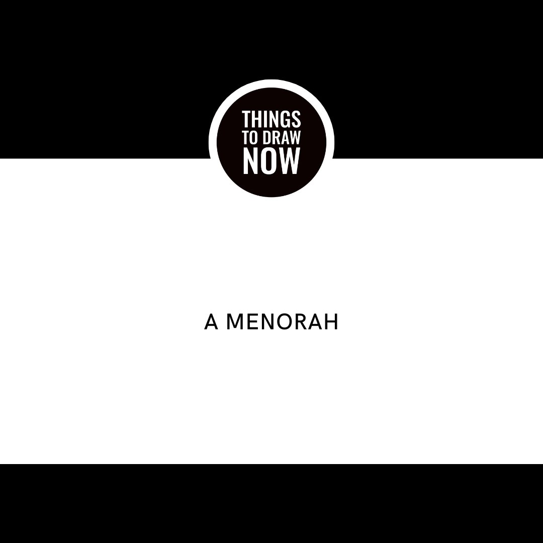 thingstodrawnow's tweet photo. Draw a Menorah.
________________
✏️ Tag @thingstodrawnow with #thingstodrawnow to get a story feature! https://t.co/LzD8eefD1D