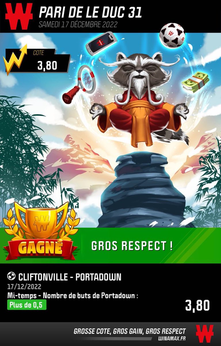 LeducPronos's tweet image. 🎉 JACKPOT ! 
🤣 Le portefeuilles sous stéroïdes 

✅ Combi NHL de nuit
✅ 21 Bets en live hier 

🏆 Final day ! Allez les bleus !!! 🇫🇷
#TeamParieurs #TeamParieurs #AllezLesBleus