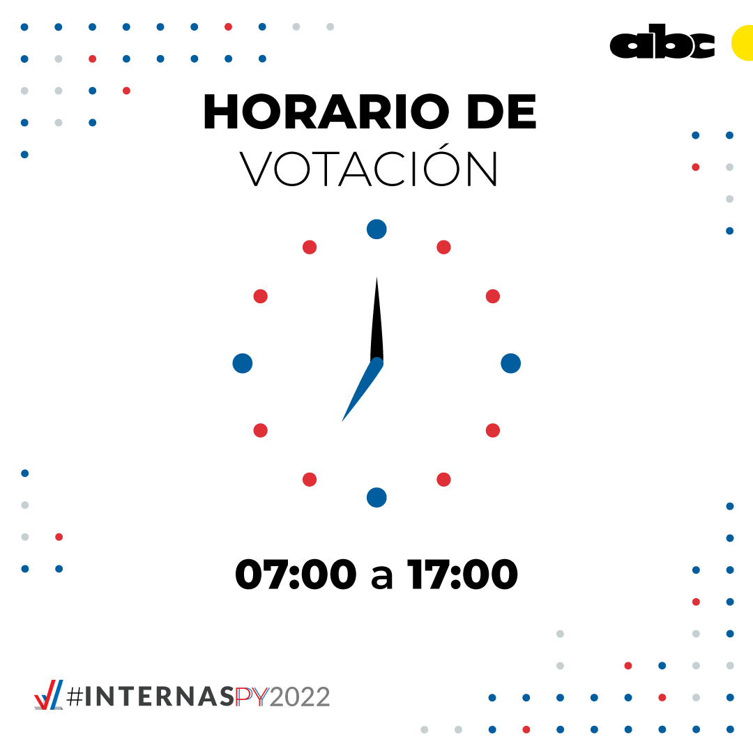 ABCCardinal's tweet photo. #InternasPy 🗳️ Recordamos el horario de votación para las internas partidarias. Los portones cierran a las 17:00 pero electores que siguen en la fila podrán votar. 

 ¡Seguí la cobertura completa en todas nuestras plataformas!

📲https://t.co/FWO2Ly1cTg

📻#730AM La más potente. https://t.co/DqBGo22LpE