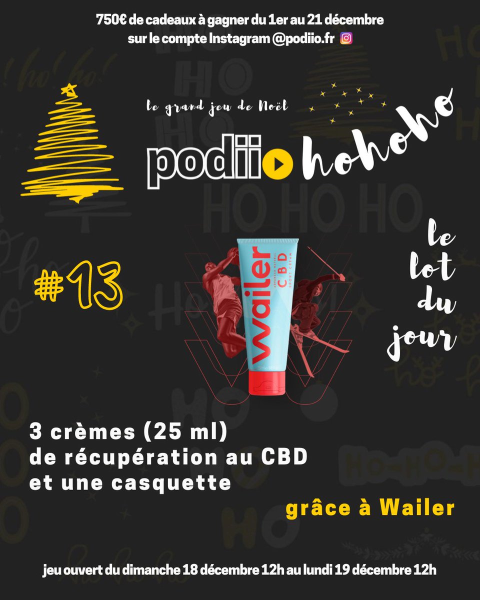 podiio_'s tweet photo. A gagner sur notre compte Instagram avant lundi 12h 🎁

Des crèmes de récupération et une casquette 🧢

Par ici 👉 https://t.co/aZ29XLJHbZ

🎅 Tout au long du mois de décembre, 750€ de cadeaux à gagner avec Podiiohohoho : suivez-nous !

...

Et évidemment ALLEZ LES BLEUS 🔵⚪️🔴 https://t.co/eJv1BH4Z9o
