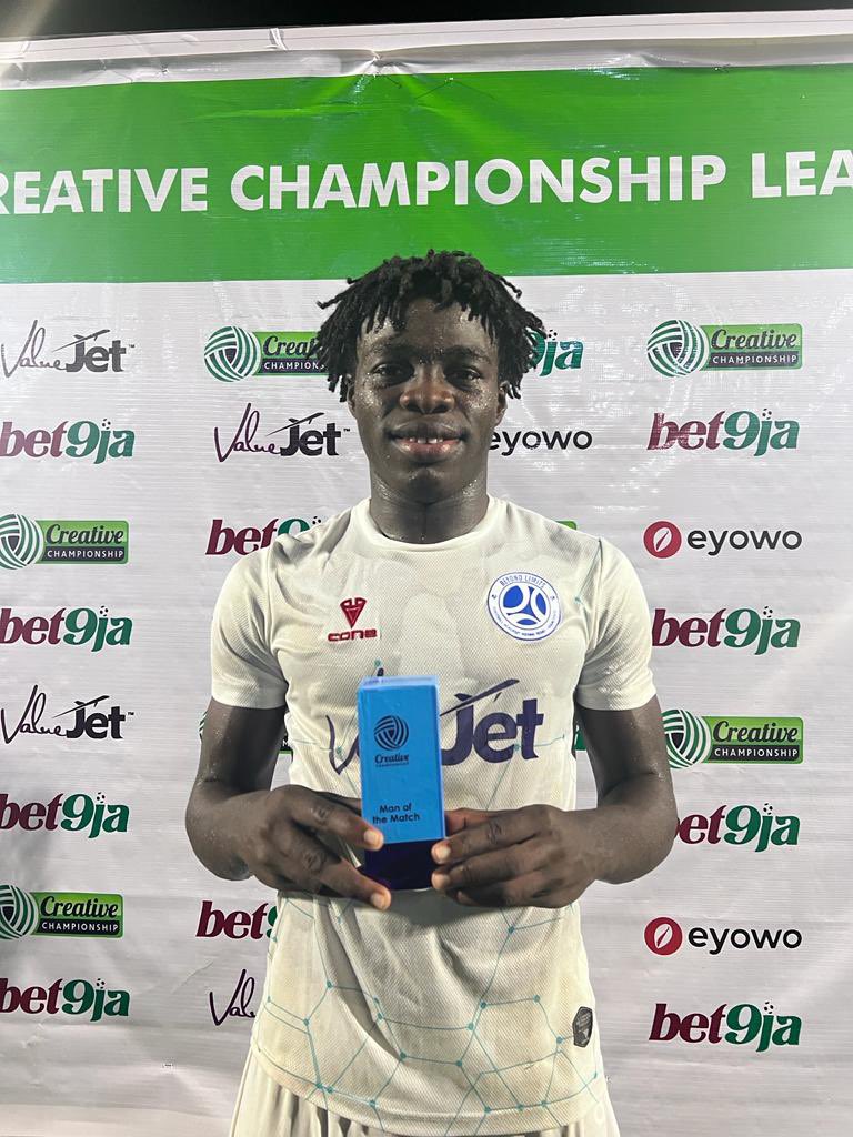 TCC_League's tweet photo. Man of the match award winners from last night and today
Ayomide Ogungbe (@Beyond_LimitsFA)
Hyacinth Ogonna (@dinosportingcl1)
#IMPBYL #VALDSC #TCCLeague23 https://t.co/5nWzyhEvZj