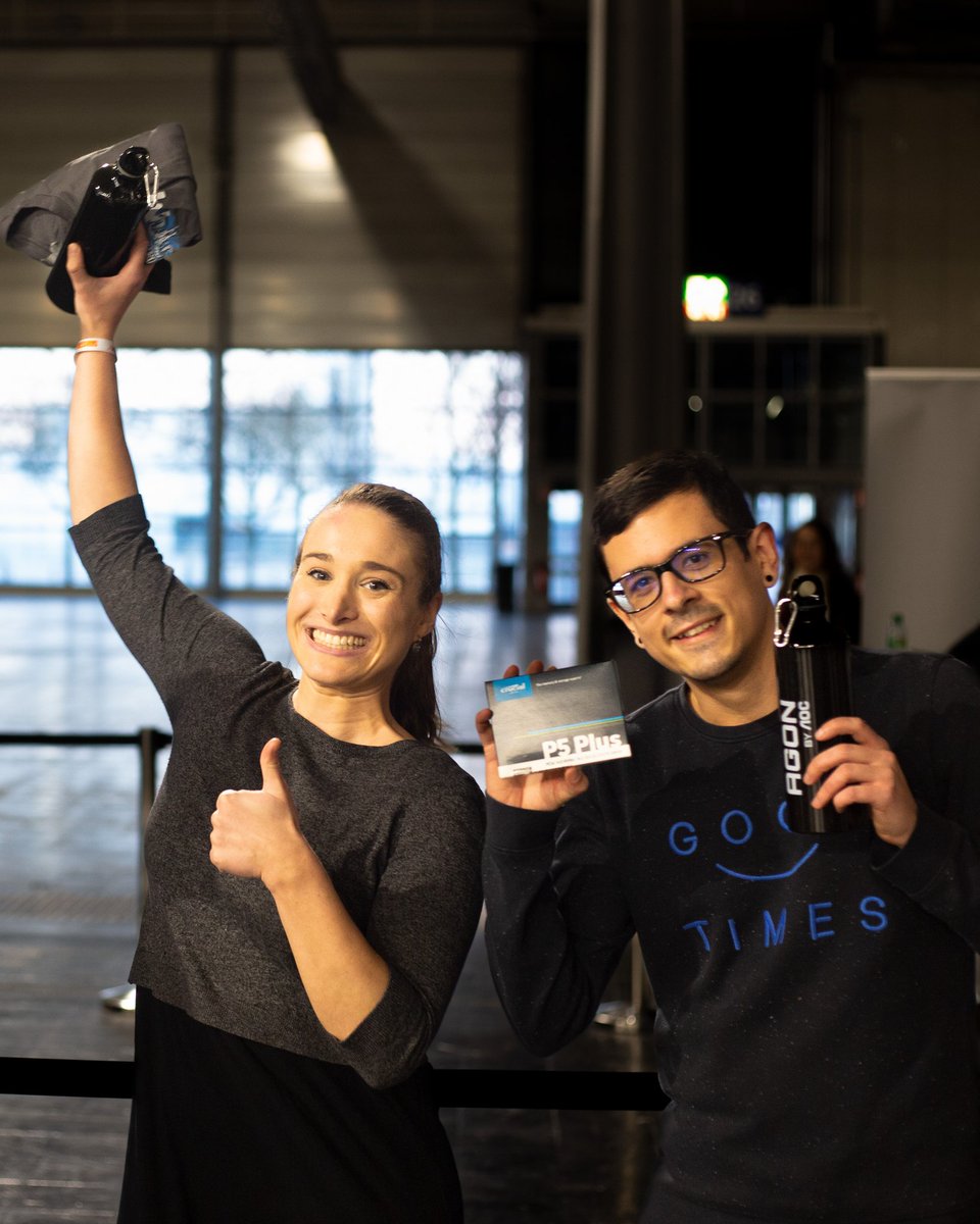 CrucialGermany's tweet photo. Um 15 Uhr habt ihr nochmal die Chance richtig coole Preise beim #DHPerformanceRun abzustauben.
Ihr braucht eine neue SSD? 🤔
In Halle 12 auf der @DreamHackDE könntet ihr versuchen sie zu bekommen. 😏 https://t.co/knszRMun8S