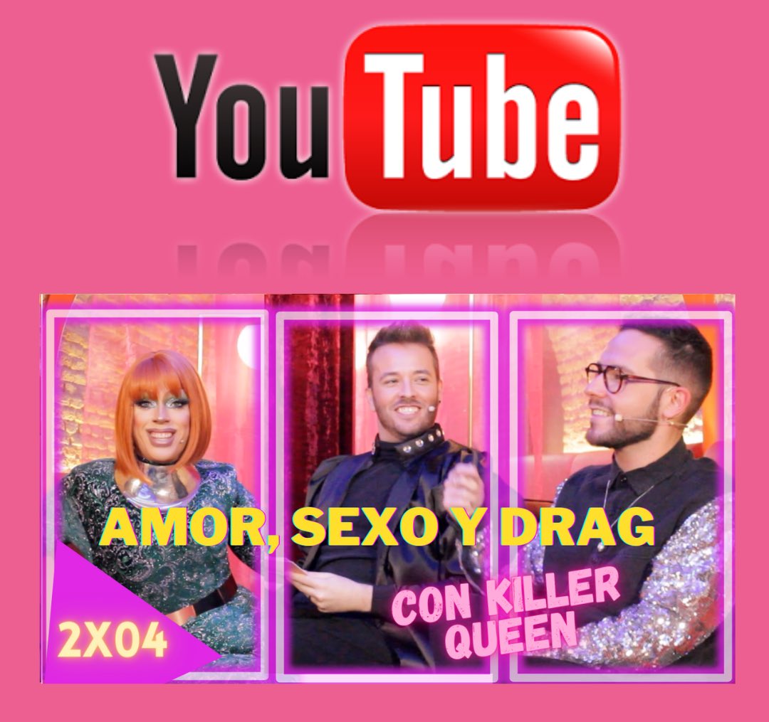 Ya disponible un nuevo podcast con la gran <a href="/iamthekillerq/">Killer Queen 🏳️‍🌈🏳️‍⚧️👠</a> “AMOR, SEXO Y DRAG”

📺 Ver podcast 👉🏻 bit.ly/3jbJCyT