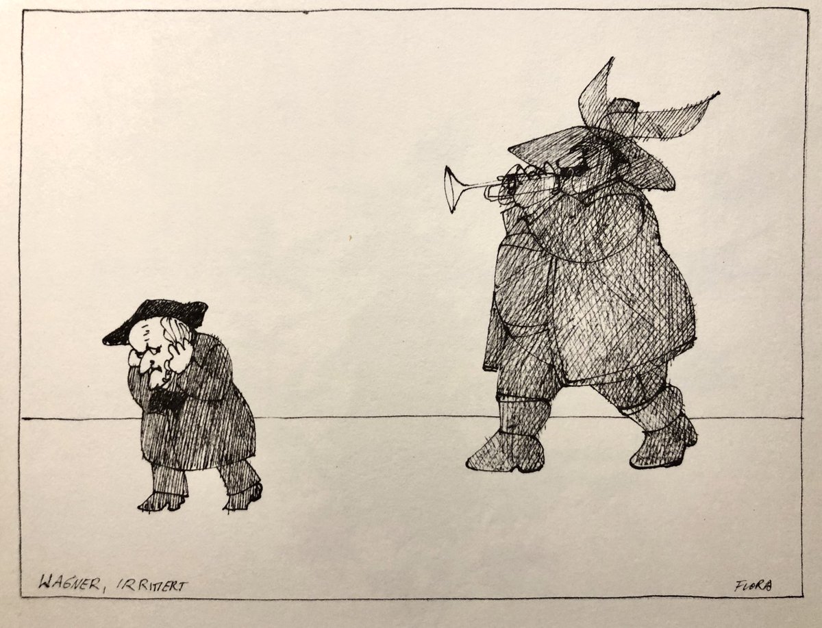 Paul Flora, Wagner... 