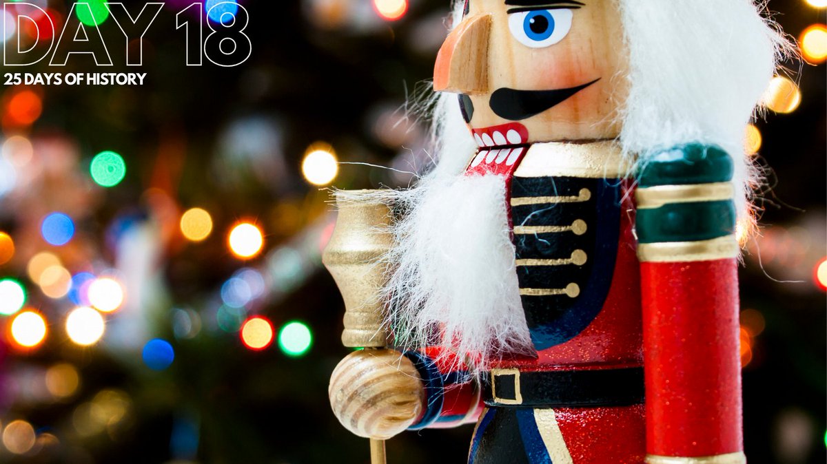 Day 18: In 1892 The Nutcracker, now one of the most performed ballets, debuted in Saint Petersburg, Russia. The Nutcracker has become a tradition around Christmas and can be seen in many theatres across the world. #historicnewspapers #thenutcracker #ballet #Tchaikovsky