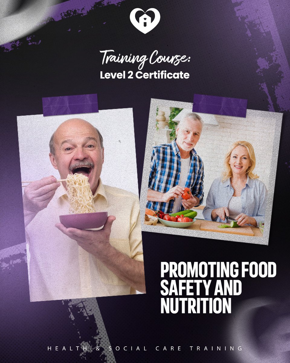 peaktrainingser's tweet photo. Level 2 Award in Promoting Food Safety and Nutrition in Health and Social Care or Early Years and Childcare Settings - Home Care Course 💜

SIGNUP TO THIS COURSE - https://t.co/QiPu0OMghh 

#homecaretraining #homecarecourse #homecare https://t.co/MWI57Y14Op