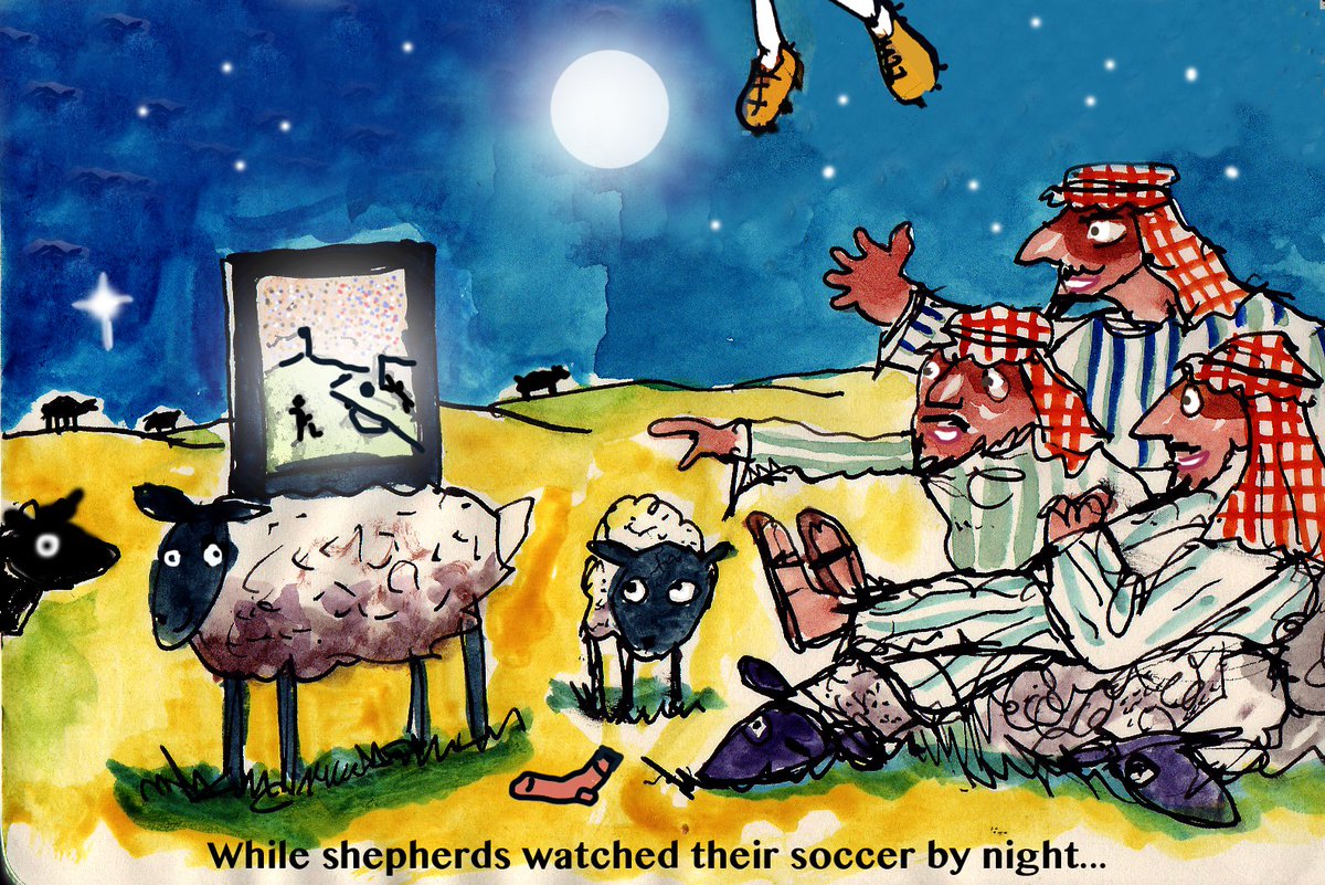 ceedeeart's tweet photo. #WorldCup2022
#WorldCup #WorldCupFinal  
#Christmas 
#Xmas 
#cartoon #football #soccer https://t.co/m5nXjyZXh5