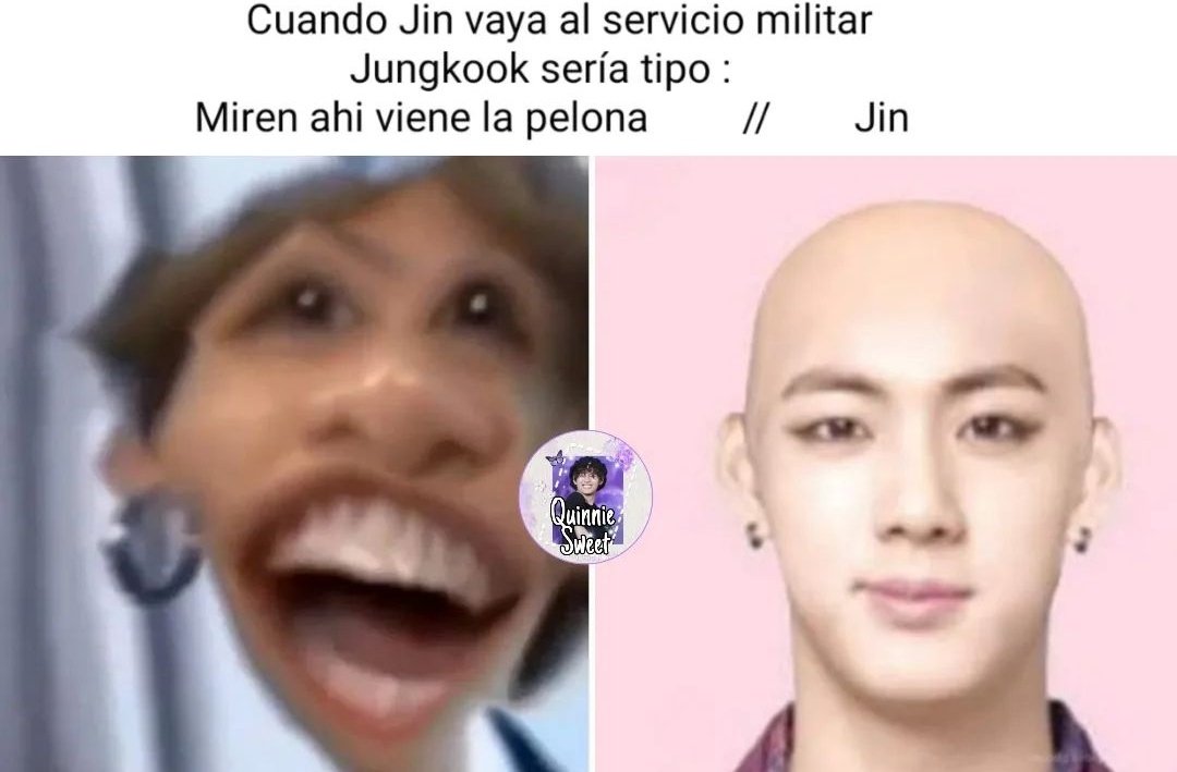 btsxarmyforevey's tweet image. #jungkookTop si sería 😂 #Jinx #KPOP #memes2022 #RM #YOONGI #JHOPE #JIMIN #BTS_twt #hybefailedjhope