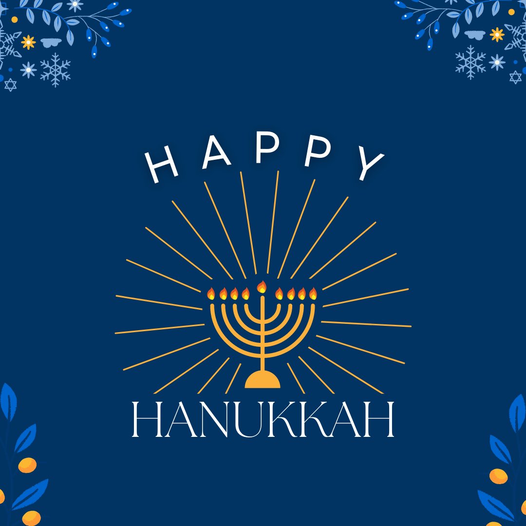 Hospice Quinte is wishing you all a very Happy Hanukkah. May your home be filled with light and joy on Hanukkah.🕎