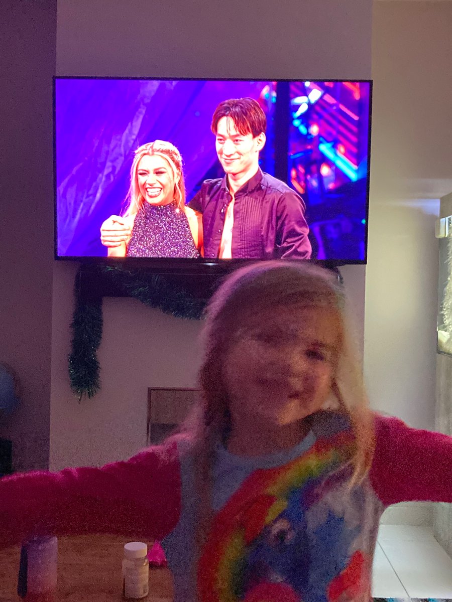 @mollyrainford my little girl was gutted you didn’t win. We had to have a last weekly photo with her favourites. You and Carlos were amazing & im proud for my daughter to look up to someone like you! #StrictlyFinal #Molly #Strictly
