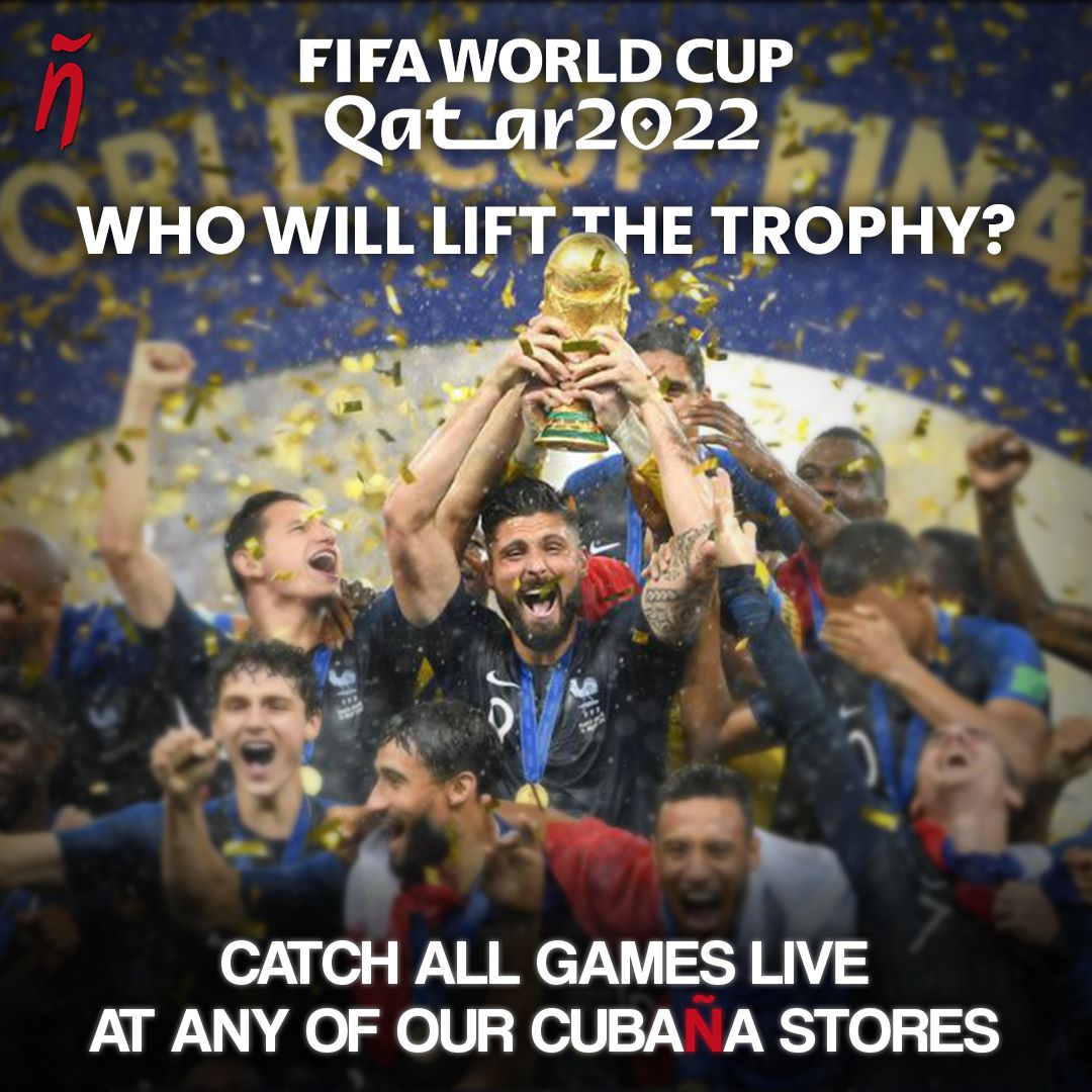 Today’s the FIFA World Cup final where Argentina will be taking on France. You can watch all the live actions with us and enjoy some of our fantastic drink specials on offer 🤩

Who will you be supporting to lift the cup tonight?