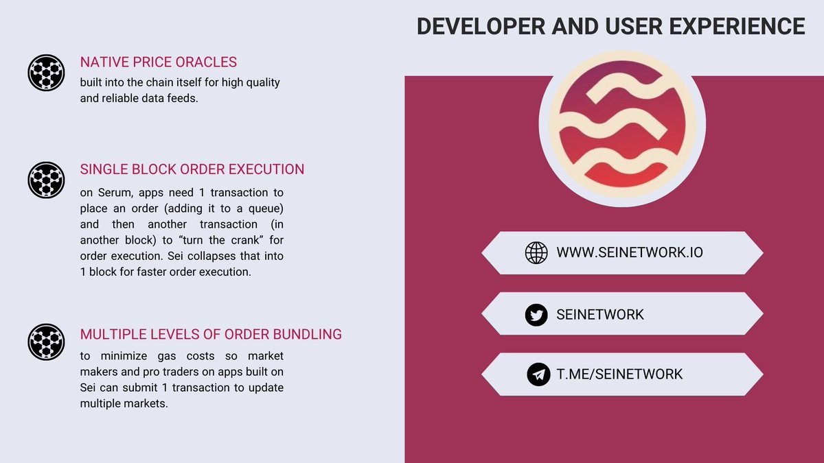 IamSevaTap's tweet photo. Developer and User Experience is an integral part of the @SeiNetwork technology, thanks to which it becomes a unique and optimal layer 1 blockchain for exchanges.
#Sei #DisruptDeFi #blockchain https://t.co/v3Dqs2bfZQ