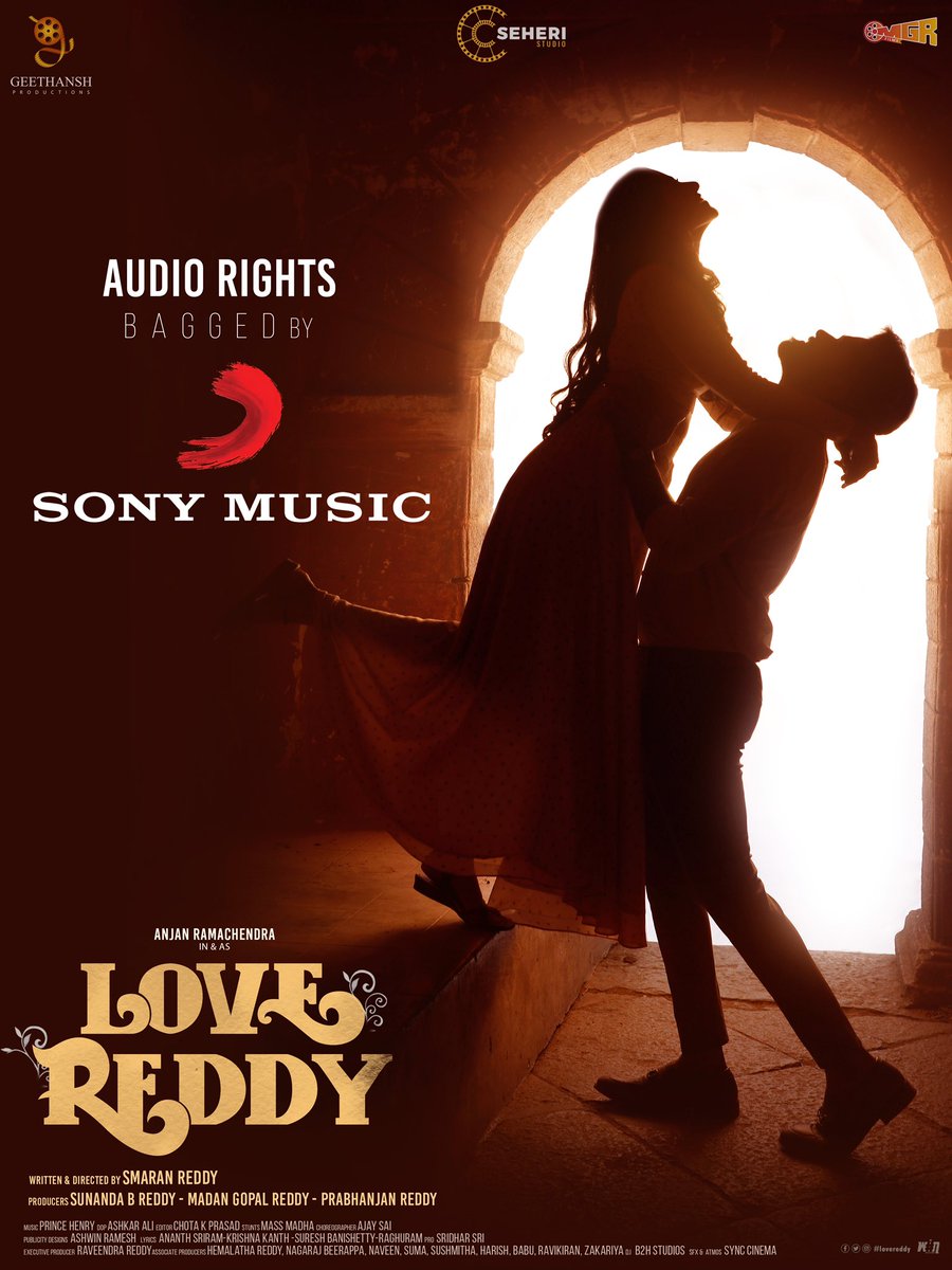 Excited to be associating with #LoveReddy!♥️

Audio dropping 🔜♥️🎶

A <a href="/princesindala/">prince henry</a> Musical

Stay tuned! 🥁🔥

<a href="/LoveReddyFilm/">めい🐶＠MMORPG廃人(ᐡ •̥ ̫ •̥ ᐡ)</a> <a href="/anjanramchendra/">Anjan Ramachendra</a>
<a href="/Shravani77/">Shravani krishnaveni</a> <a href="/p_smaranreddy/">Smaran Reddy</a>
<a href="/ChotaKPrasad/">Chota K Prasad</a>
<a href="/Synccinema/">Sync Cinema</a> <a href="/B2Hstudios/">B2H STUDIOS</a>
@SridharSri4u <a href="/housefull_dgtl/">Housefull Digital</a>