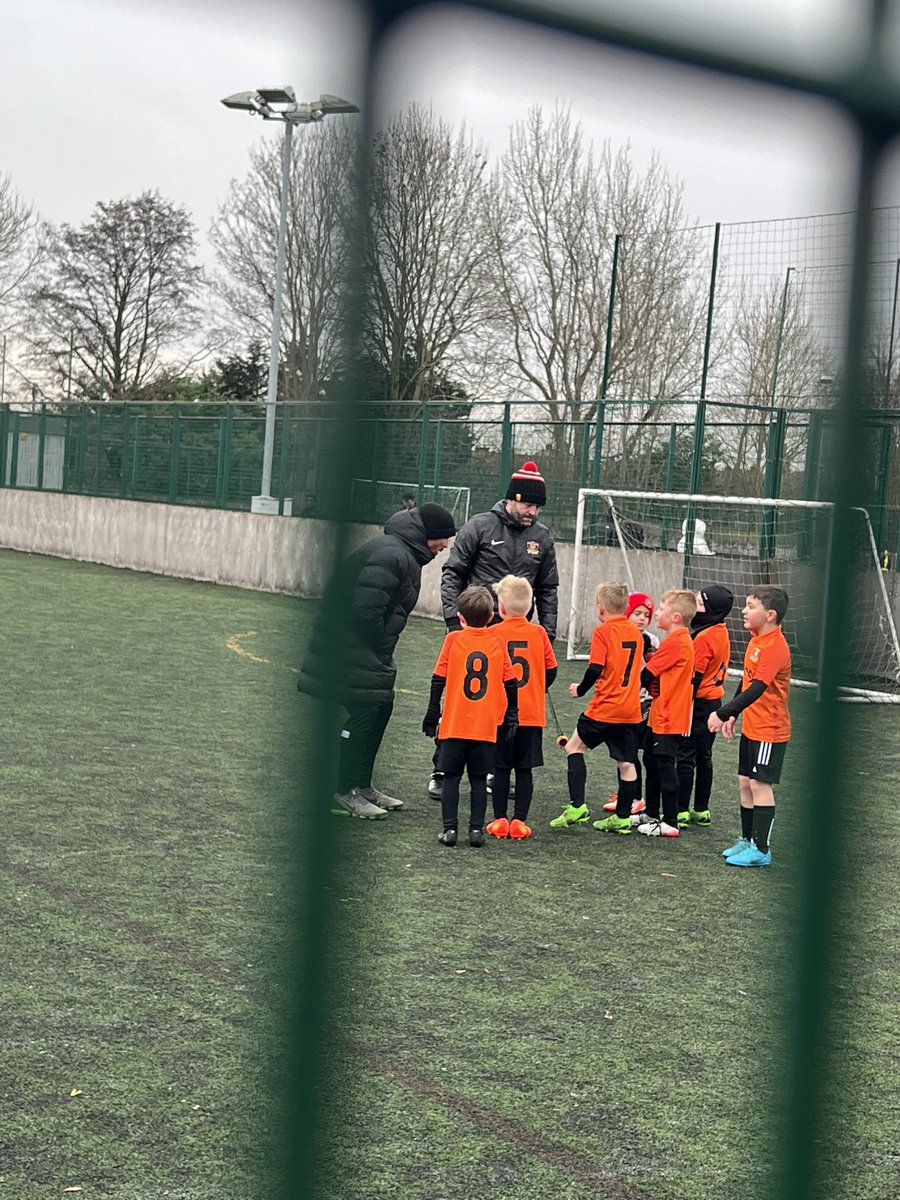 Miss_JonesSTM's tweet photo. A wonderful (but freezing) morning spent watching some of our year 2 boys in the final today and they won! 🐯⚽️ https://t.co/0VRYsUOq3n