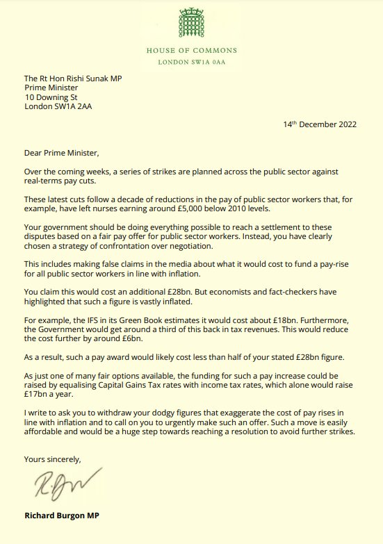 Richard Burgon MP tweet media