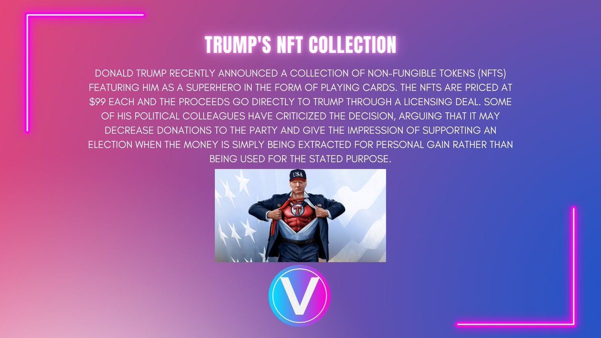 Trump's NFT Collection 😅