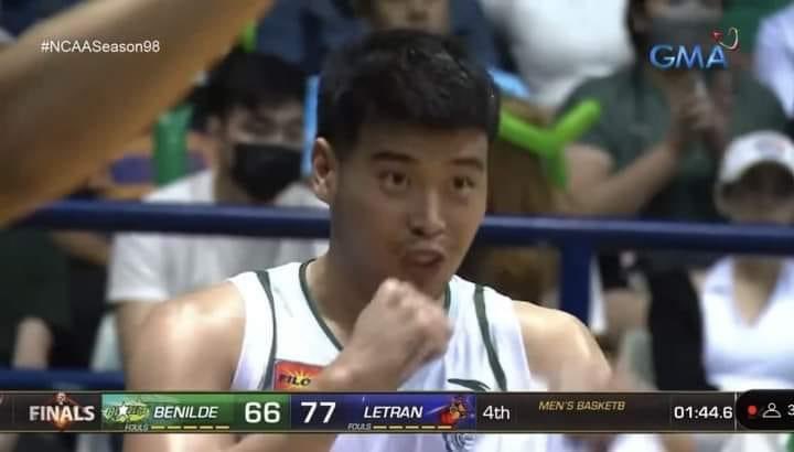 Gmnzmhiel's tweet photo. Lakas mag hamon ng suntukan pero nung kay amores nagsi takbuhan #NCAASeason98
#CSJL ARRIBA LETRAN!!! https://t.co/JXVD7M6tYt