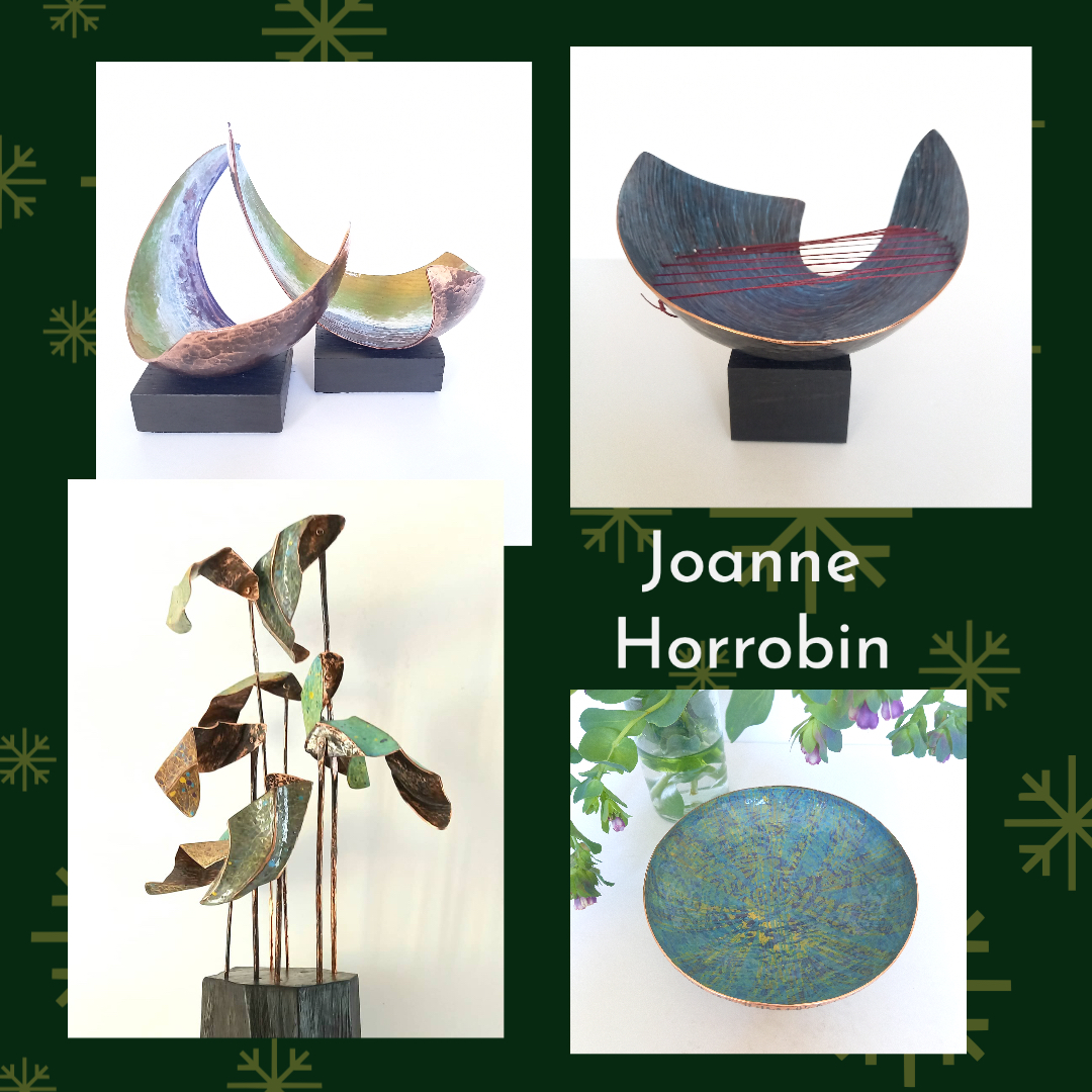 Day 16. Celebrating the beautiful work of enamelling by Bristol based @gillianharknesssilver and Somerset artist @joannehorrobin #enamelling #enamelart #artgallery #uniquegifts #visitwells #shoplocal #shopindependent