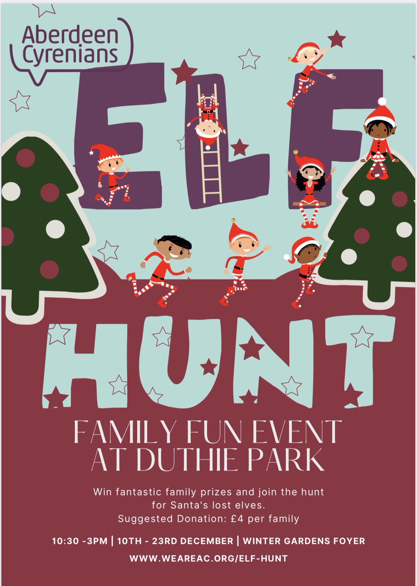 aaoca_Group's tweet photo. You can take part using the downloadable map but if you would like a physical elf hunt pack which includes map, Santa letter &amp; certificate then packs can be collected today, Sunday, up to 13:00 or Friday 23rd up until 13:00 then that’s a wrap for Christmas. https://t.co/vLORpgyKWf