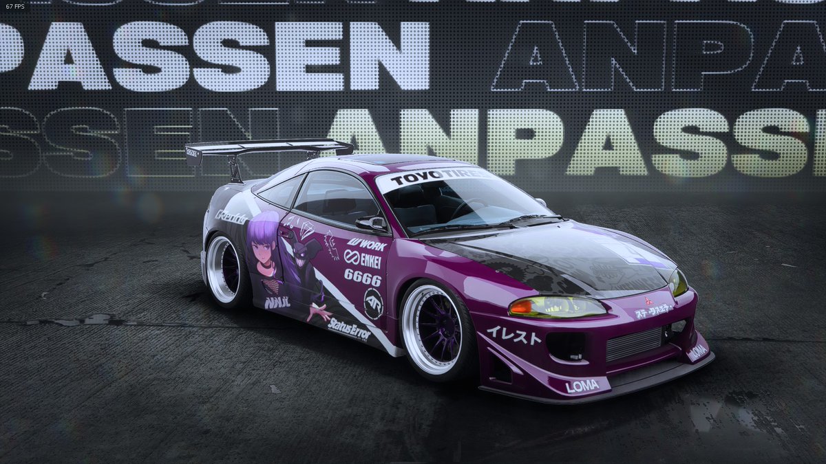 mein neuer Wagen in NFS Unbound :D