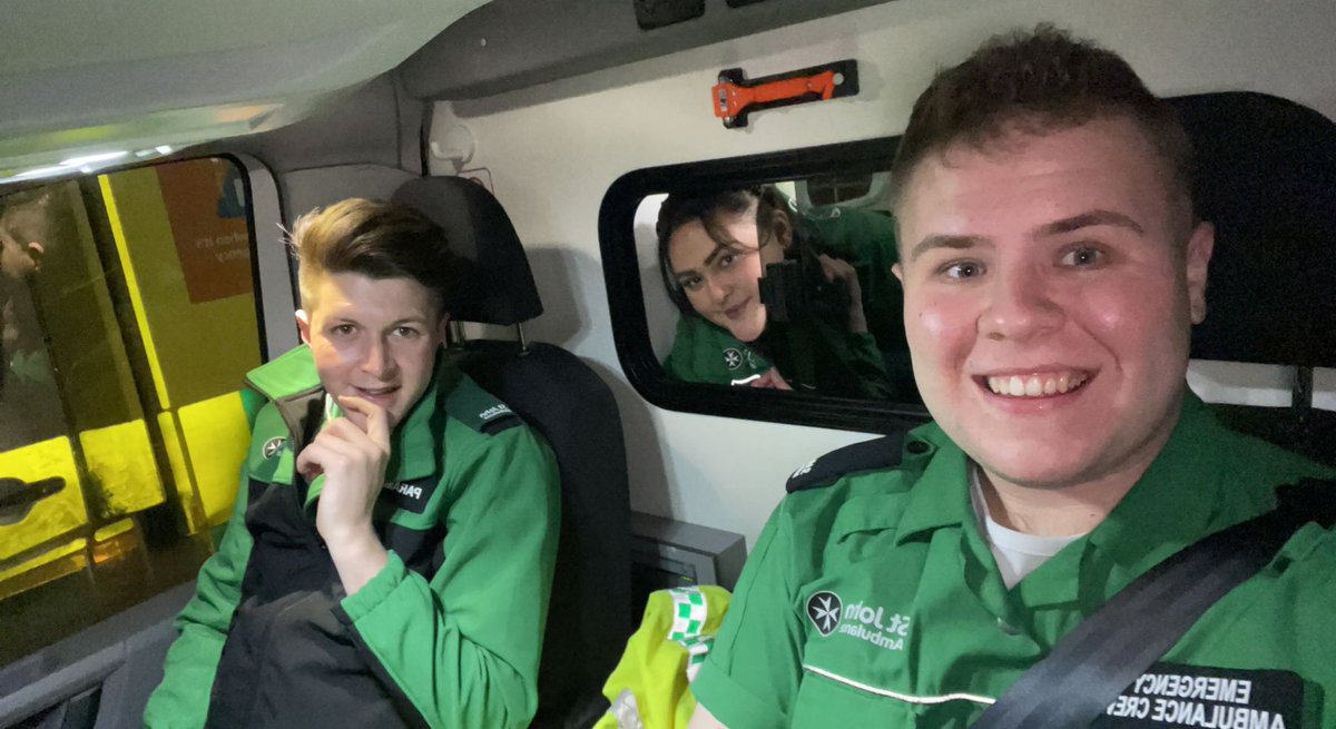 Amber El-Jabali (@amberelj) on Twitter photo Out yesterday supporting <a href="/SCAS999/">South Central Ambulance Service</a> with <a href="/stjohnambulance/">St John Ambulance England</a>
Fast forward 4 years and my old cadet lead is taking me on my Trainee Emergency Ambulance Crew shifts - the learning never stops! Shoutout to Elliott and Andrew for all their help on this journey so far❤️ Out yesterday supporting <a href="/SCAS999/">South Central Ambulance Service</a> with <a href="/stjohnambulance/">St John Ambulance England</a>
Fast forward 4 years and my old cadet lead is taking me on my Trainee Emergency Ambulance Crew shifts - the learning never stops! Shoutout to Elliott and Andrew for all their help on this journey so far❤️
