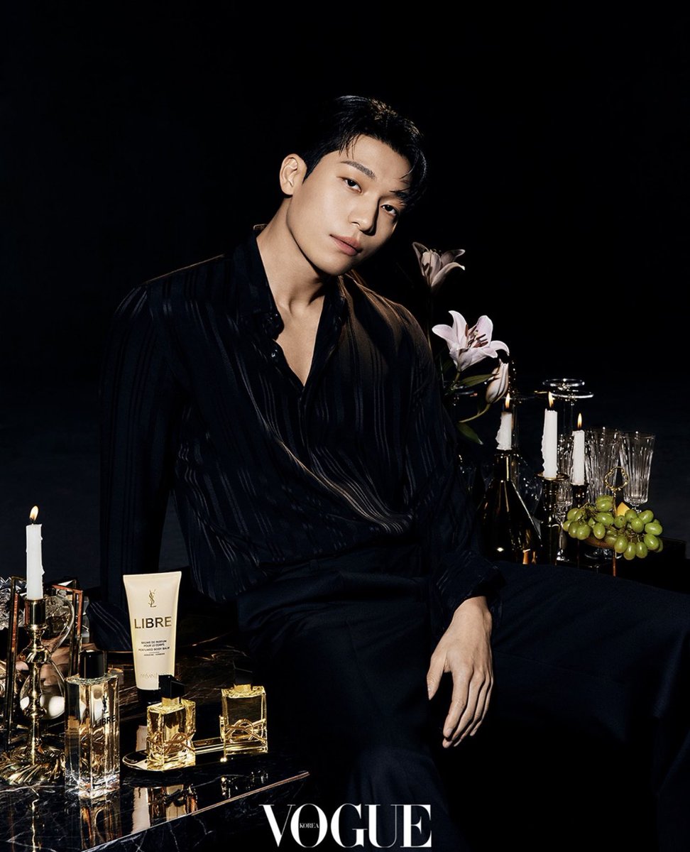 KPOP WORLD INA on Twitter: "Wi Hajun with YSL Beauty for VOGUE Korea
