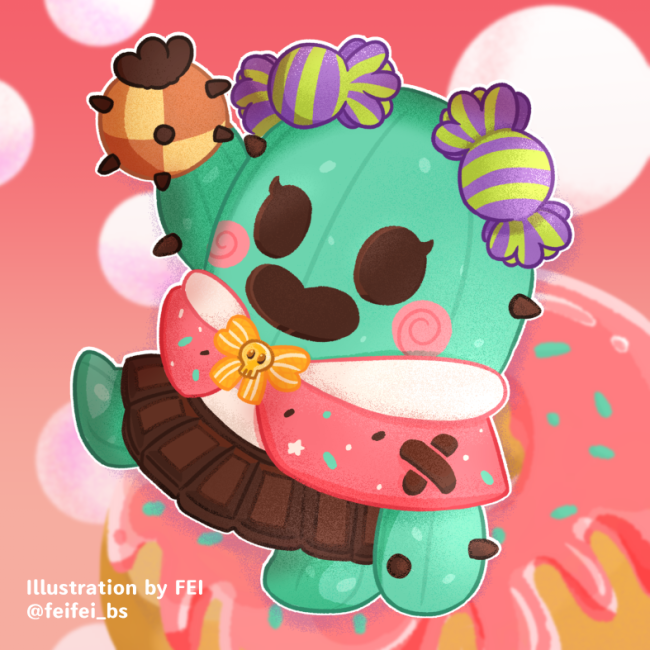 feifei_bs's tweet photo. 🌵+🍩+🍬+🍫+🍭

What if Spike in the candyland ?
I hope it's MINT CHOCOLATE SPIKE🤩

新一季的糖果樂園好可愛🤩
秒想到薄荷巧克力造型💗

#荒野亂鬥 #ブロスタ #ブロスタ鋭角部 #브롤스타즈
#supercell #BrawlStars #BrawlStarsart #brawlstarsfanart #brawlstarsskins
#skinideabrawlstars https://t.co/XFFMhzaviM