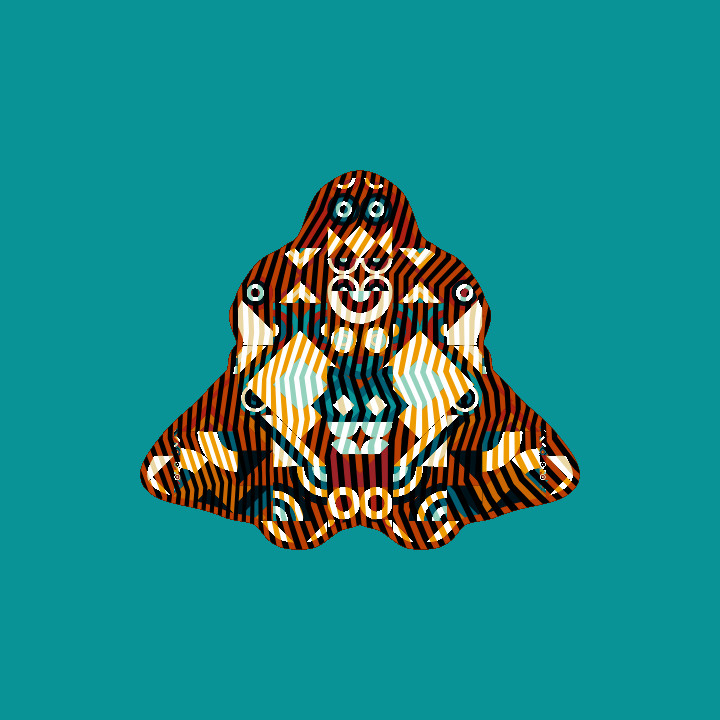 deconbatch's tweet photo. 木彫りの Generativemasks 🪵🪓
#p5js #creativecoding #Generativemasks https://t.co/ErAD0d1yPR