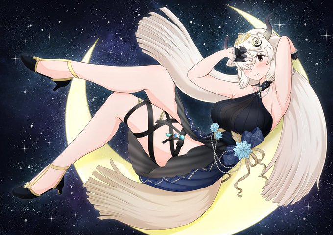 ヤクさんパーティードレス!🐃🌙 