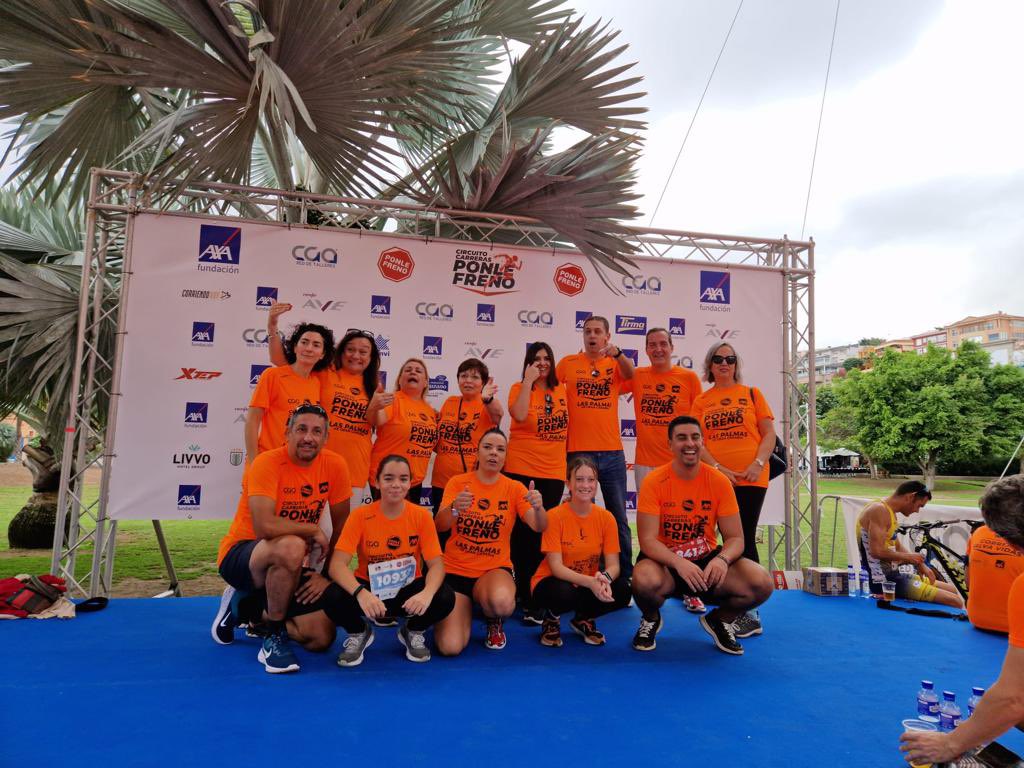 ¡La #familiaAXA en Canarias lo ha dado todo! Gracias por vuestra solidaridad 🧡

#PonleFrenoLasPalmas